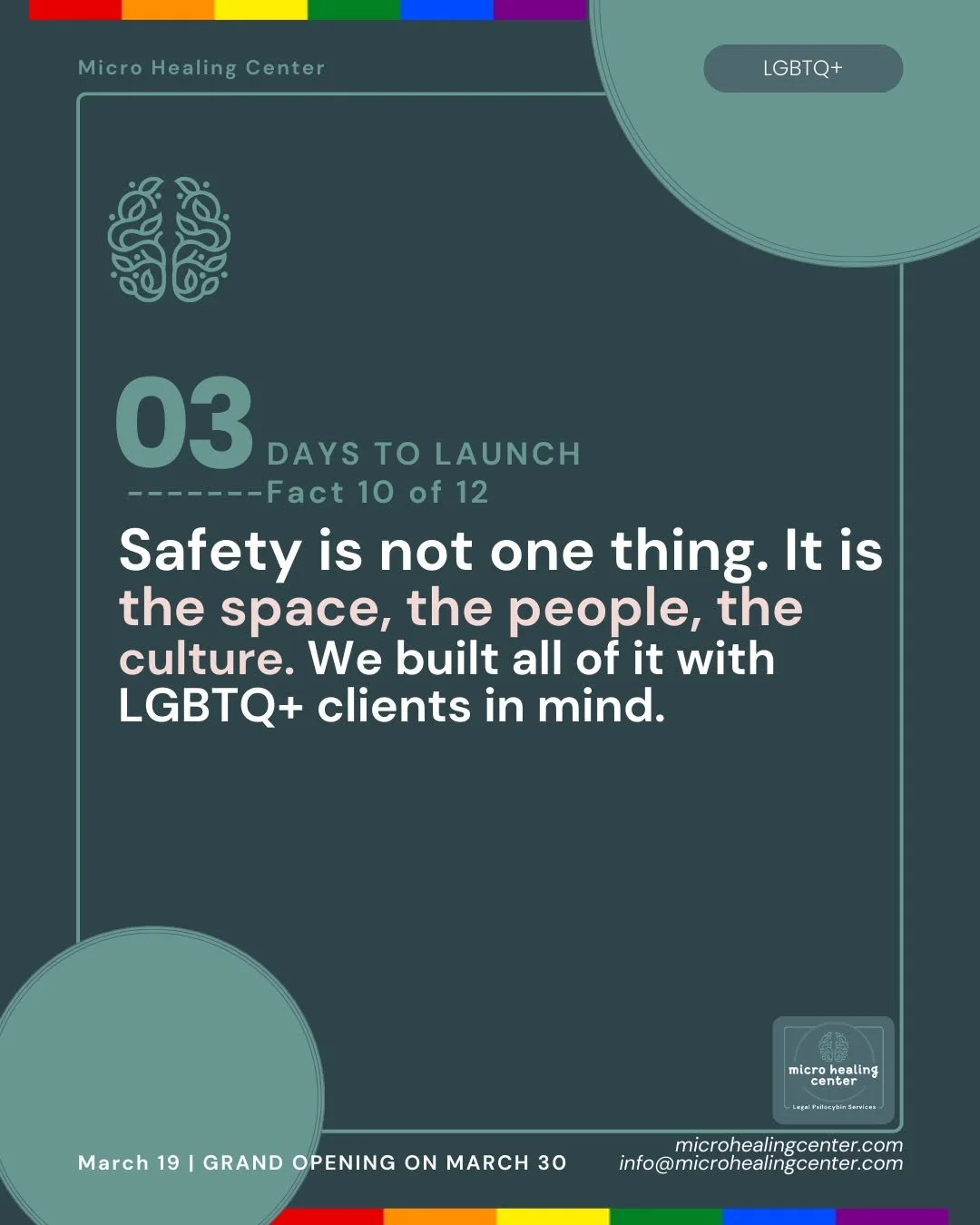 Three days out. This one is about what safety actually means for queer and trans clients walking into a healing space.

It is not one thing. It is the room itself. The furniture, the lighting, the art, or the absence of art that signals something. It