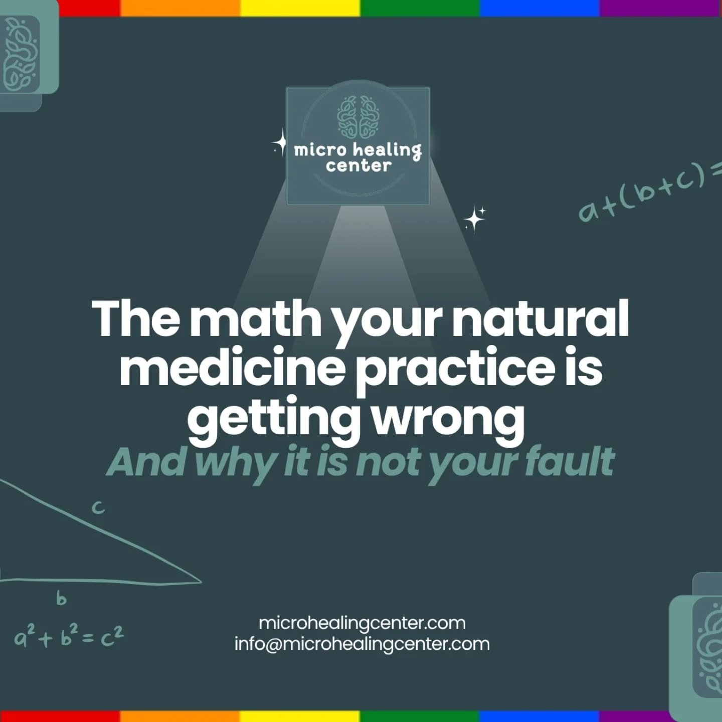 The single-session model feels like income.
 
It is not.
 
It is a transaction with no foundation beneath it. You close one booking. You start over. Every week. Every month.
 
The natural medicine practitioners building real financial stability are n