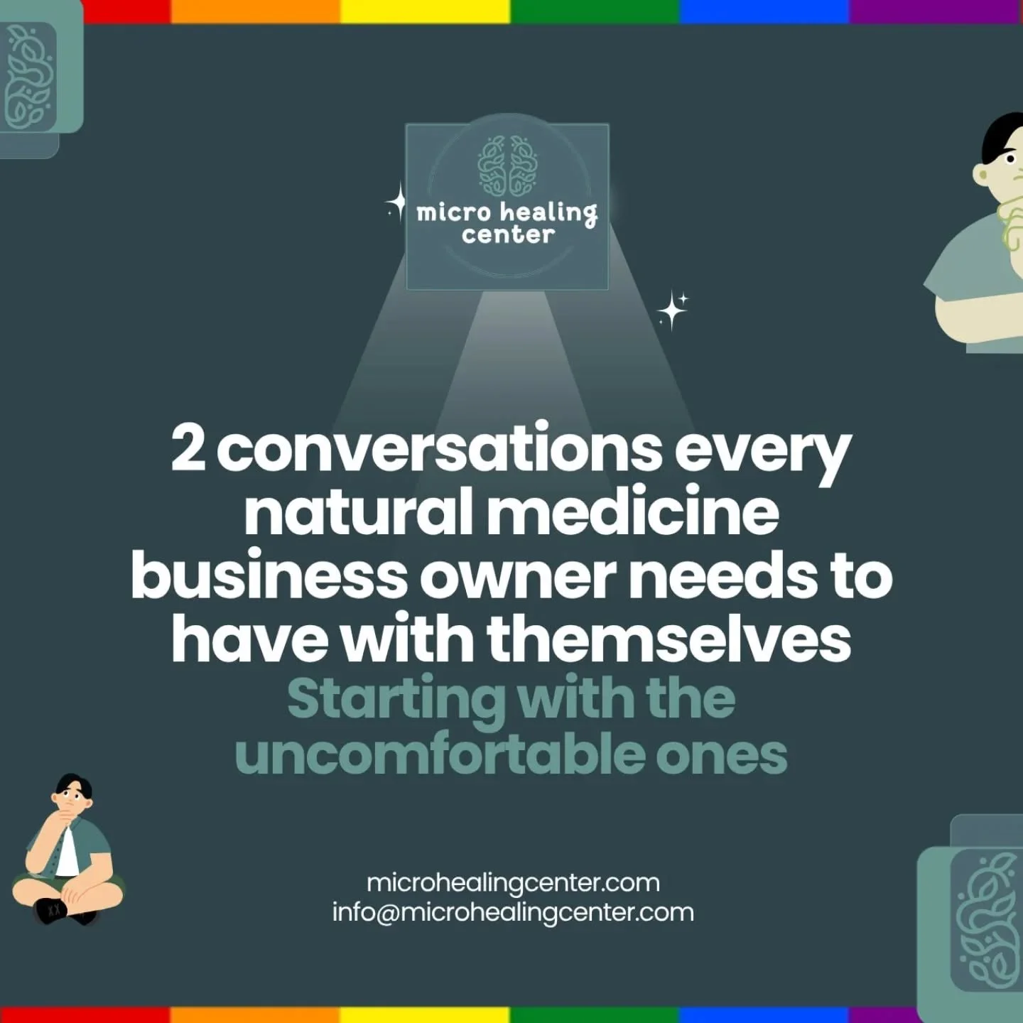Two questions most natural medicine business owners have never been asked to sit with.
 
Am I running a business or booking sessions?
 
Do I know my numbers or do I avoid them?
 
Build the Natural Medicine Business You Deserve Webinar is where all of