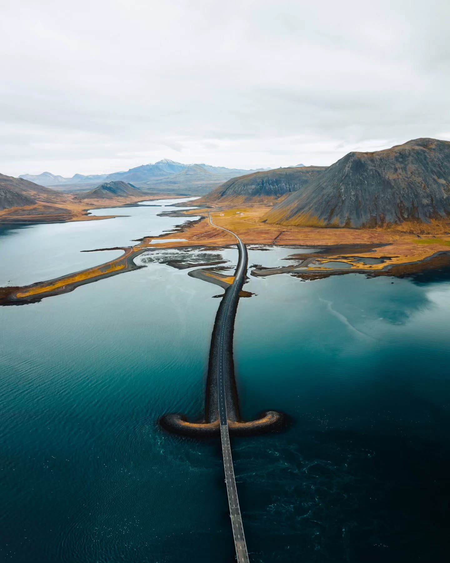 How cool is this sword-shaped bridge in Iceland? 😍 This unique bridge can be found in the western peninsula of Iceland, near a place called &THORN;ingeyri. Save this post for later reference :)⁠
⁠
👉🏻 Everything about Iceland in one place #mitevisu