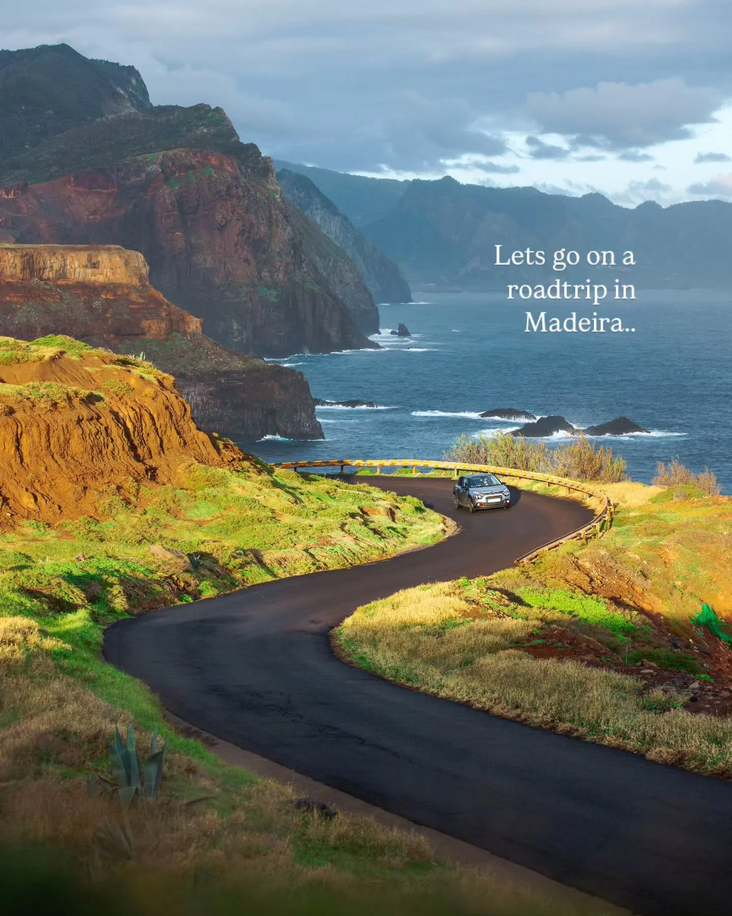From sunrise to sunset, Madeira is a beautiful place to roadtrip 🇵🇹⁠
⁠
#madeira #vacation #roadtrip #island #travel