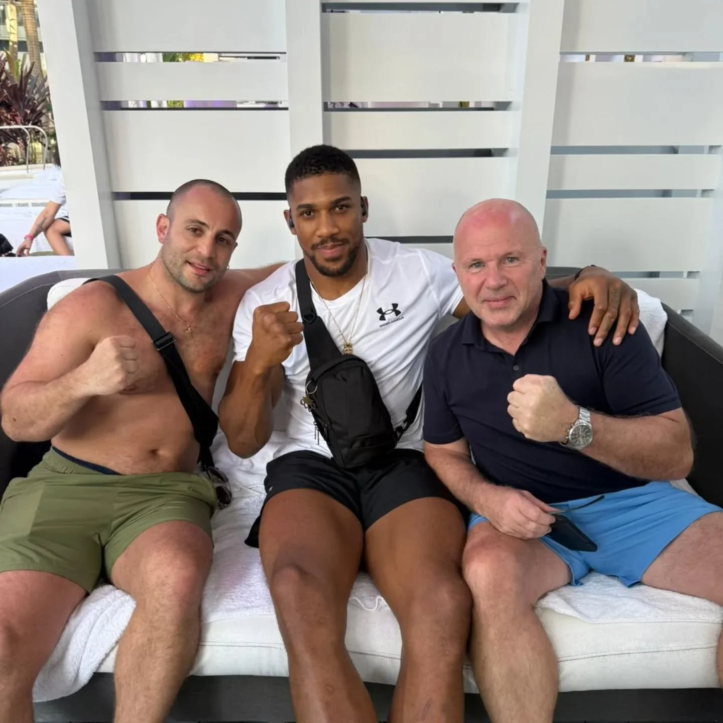 What a weekend. Miami for AJ Vs Jake Paul. 

A great event for everyone involved and a brilliant pay day for both guys. Thanks for everything @anthonyjoshua can't be more grateful. 

Would never miss an opportunity to spend time with the Finchley ABC