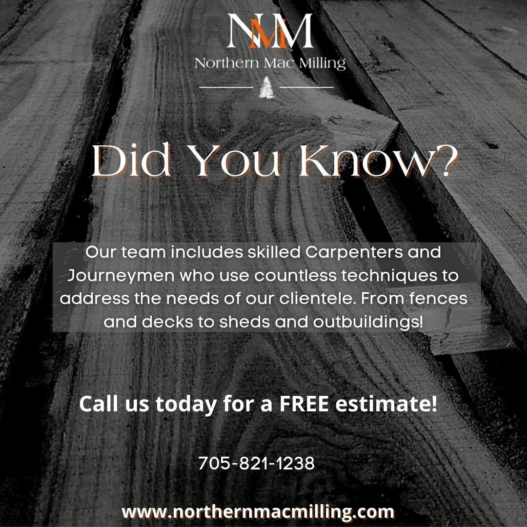 Are you getting ready to tackle a project, but not quite sure where to start? 

Whether you need custom lumber, some help milling your own, or advice from our pros; we've got you covered. 

Give us a call today for a FREE estimate 💪

#snow #winter #
