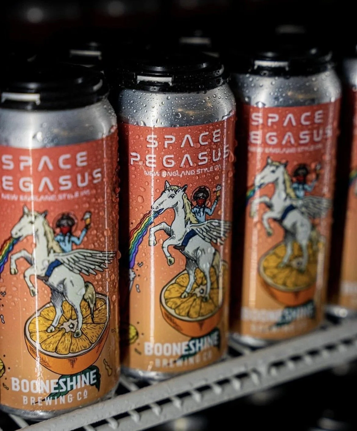 Space Pegasus can design and layout, Booneshine Brewing