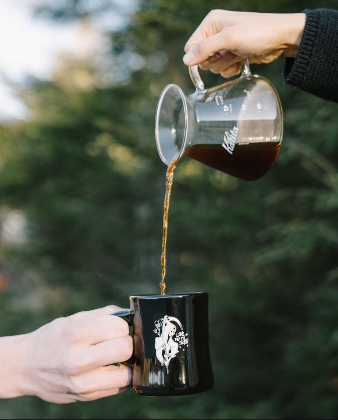 Mug design for Hatchet Coffee, Photo: Alan Garvick