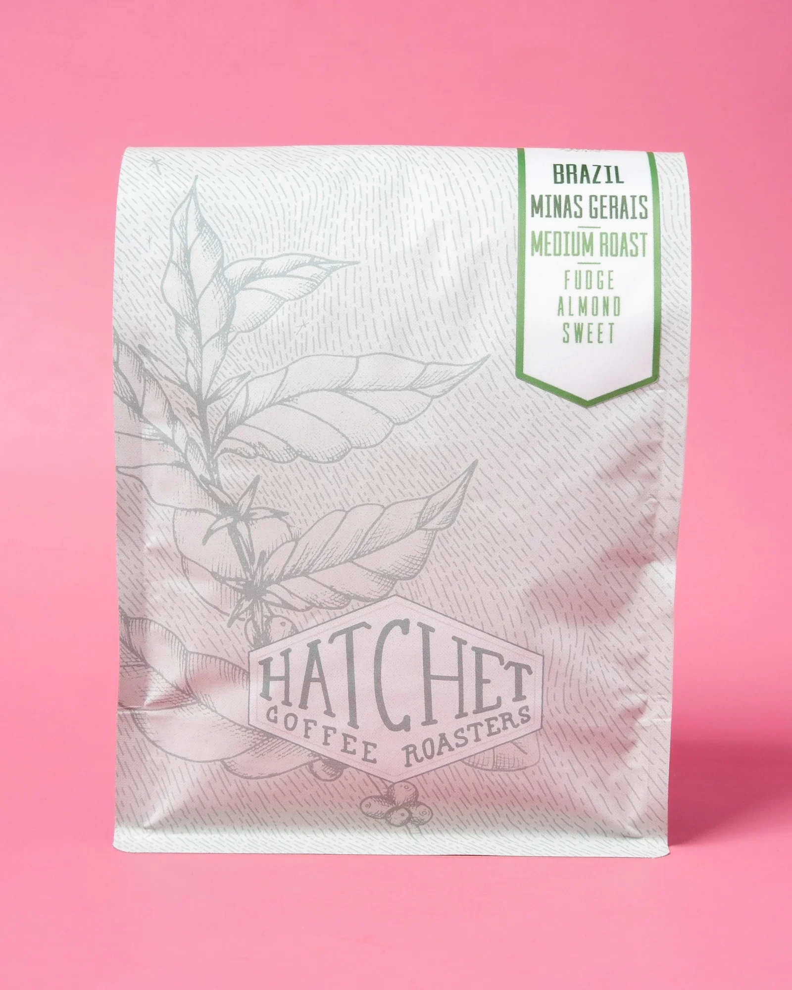 main bag design for hatchet coffee (original)