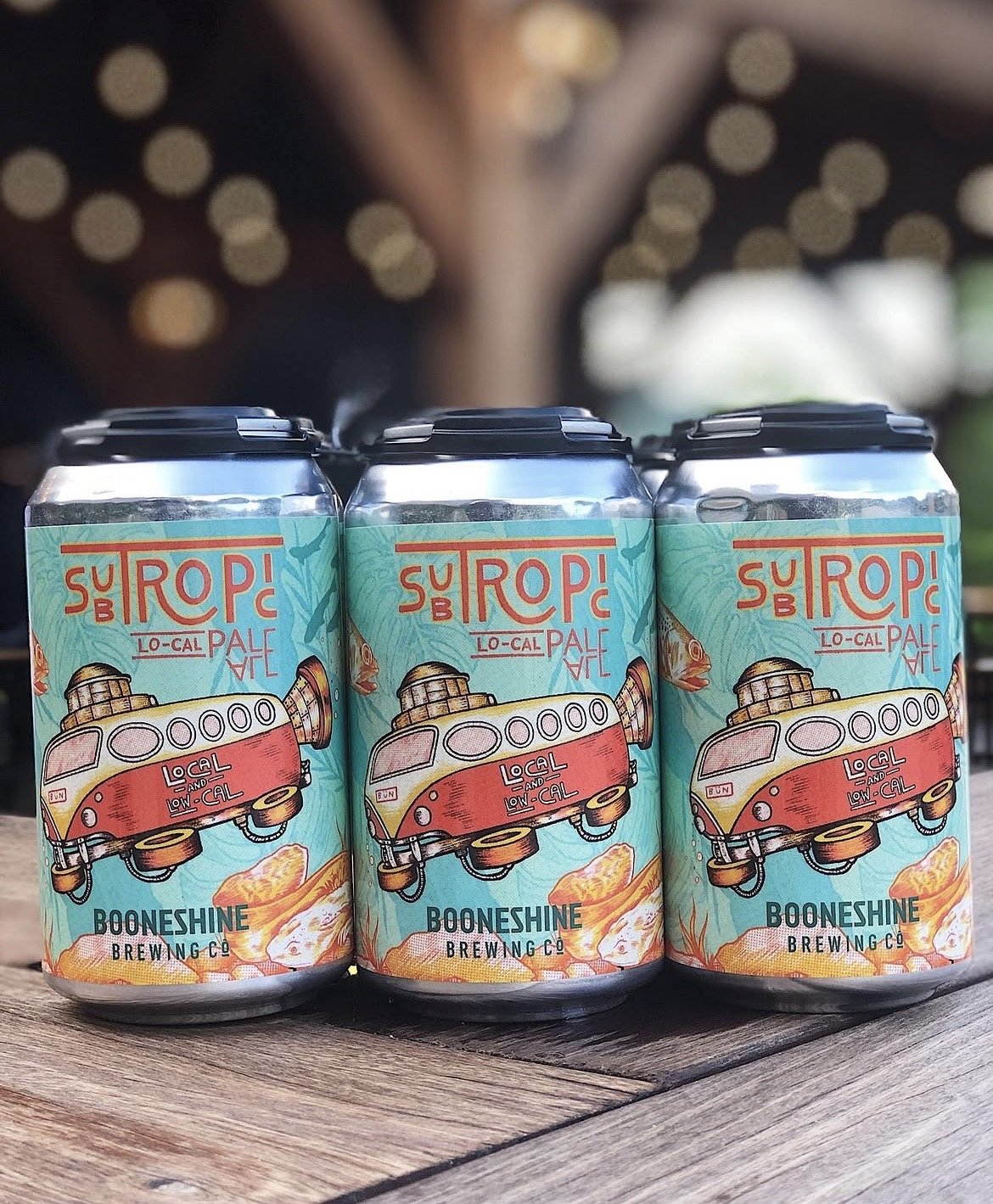Sub-Tropic Pale ale lettering and can design