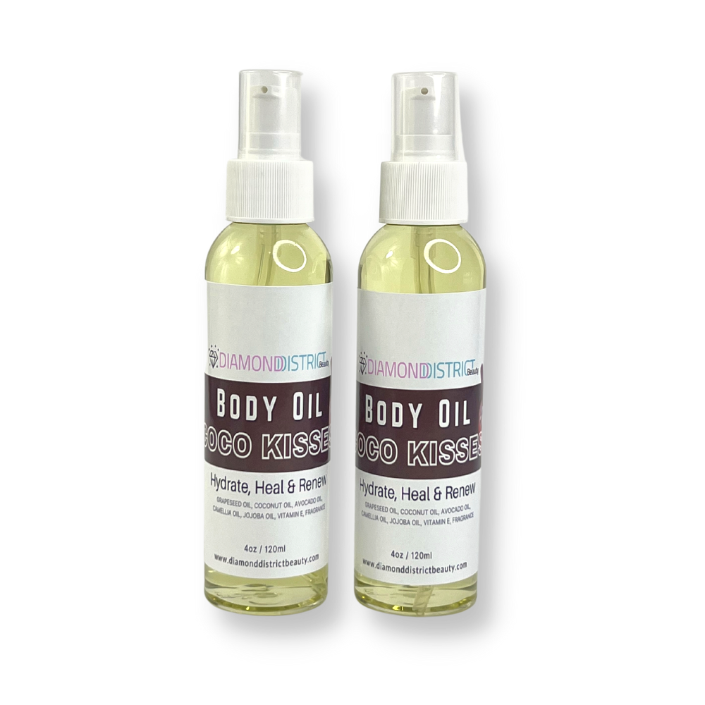 4oz Body oil scented with notes of Hot Chocolate, Cinnamon, Nutmeg, Cocoa, Vanilla & Chai Tea.