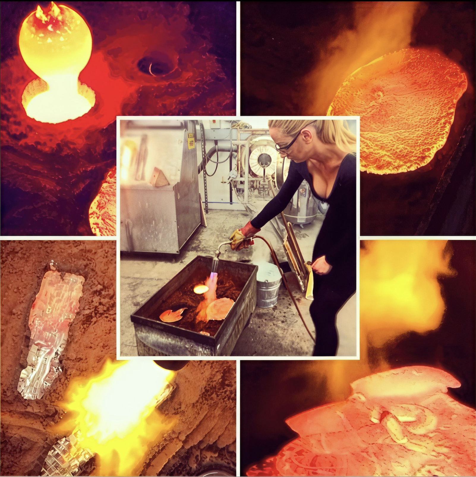 Elaine Ford Artist Glass Casting. Scottish artist, marine ocean art conservation. artivists