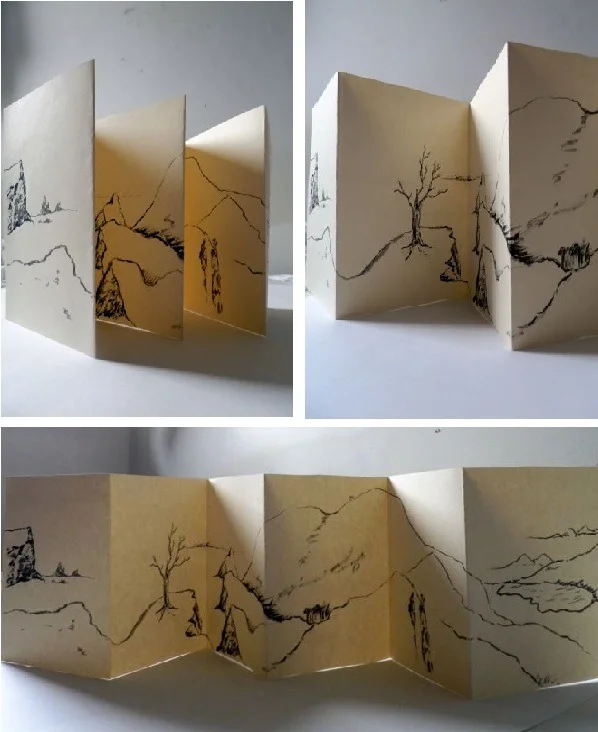 Fold out drawing