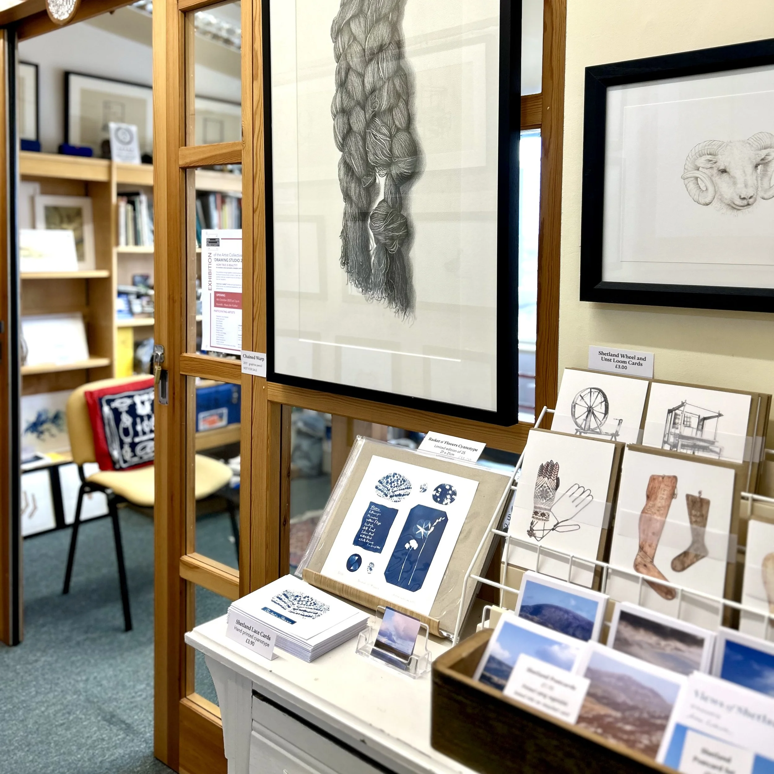 Studio open for Shetland Wool Week! 