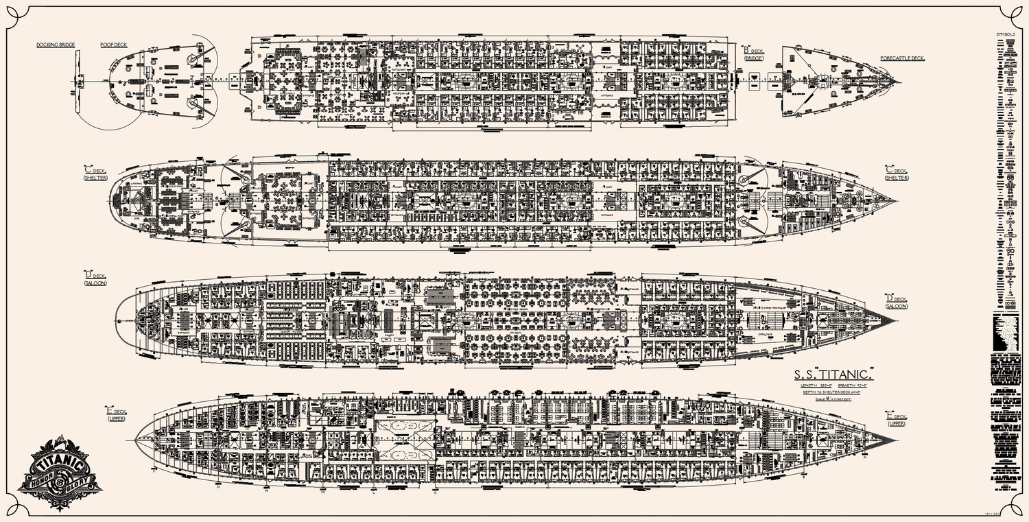 Top 72+ imagen rms titanic deck plans abzlocal fi
