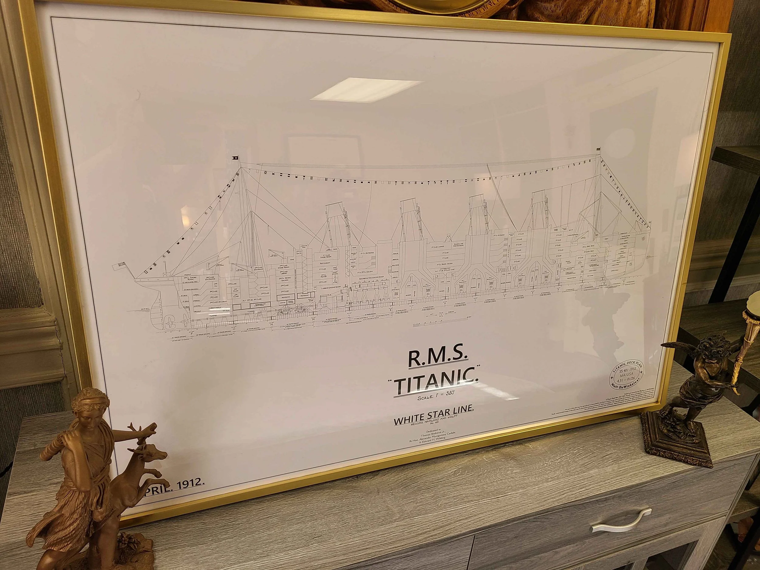 1/350 Scale General Arrangement Plan