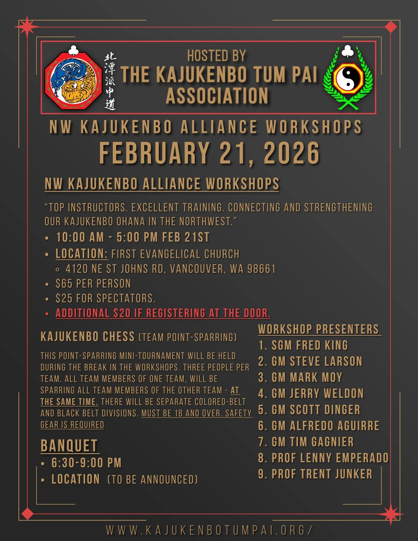 NW Kajukenbo Alliance Martial Arts Workshops