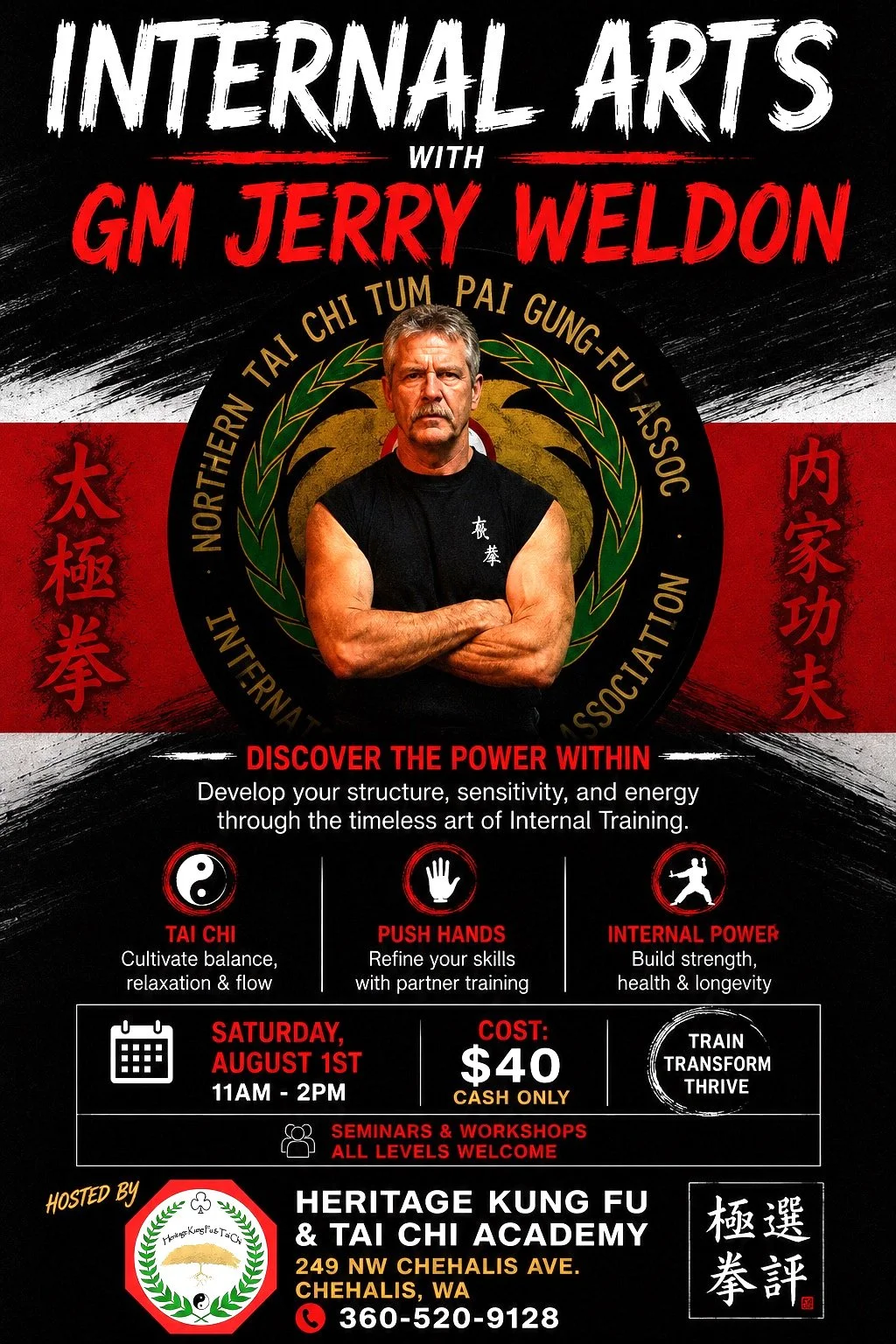 Internal Arts with GM Jerry Weldon