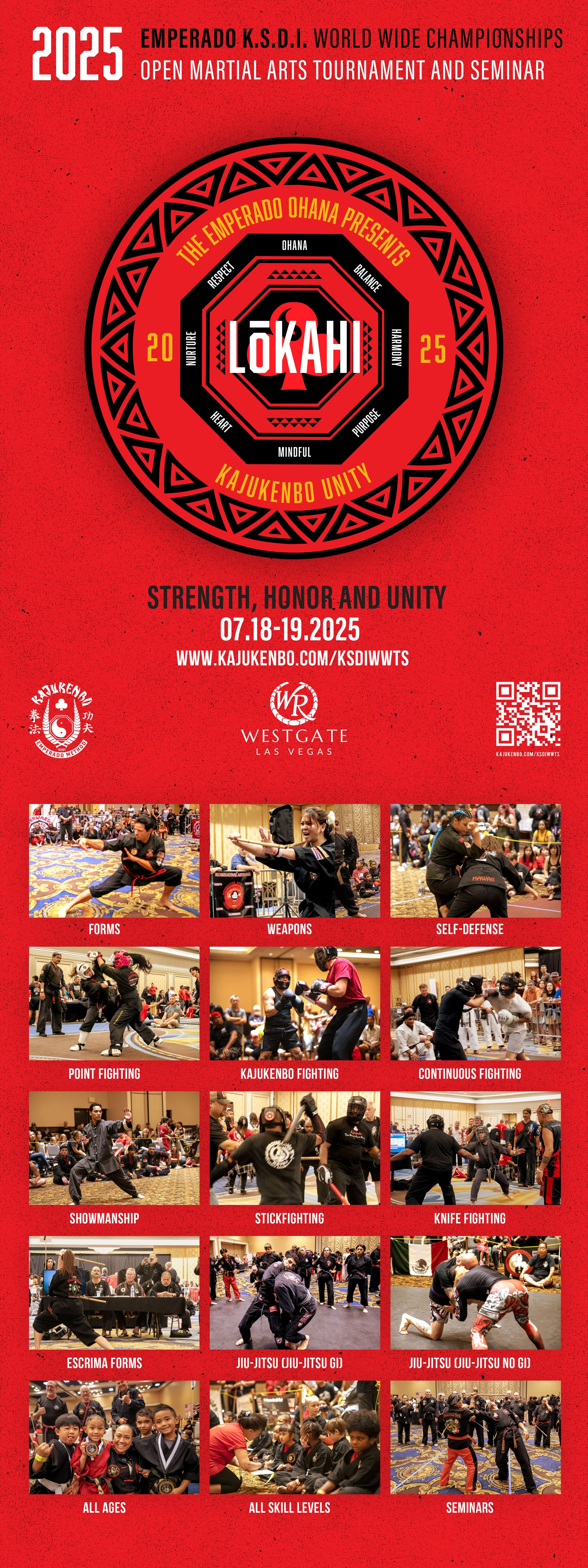 2025 KSDI World Wide Championships Open Martial Arts Tournament and Seminar
