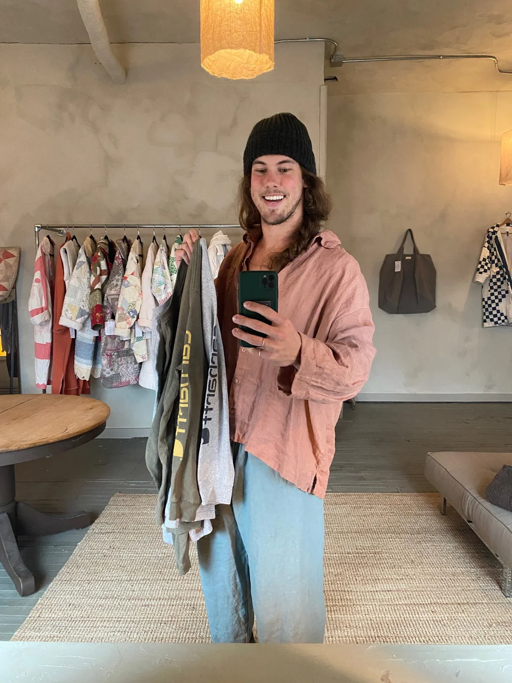 patchwork Carhartt shirt — nykamping