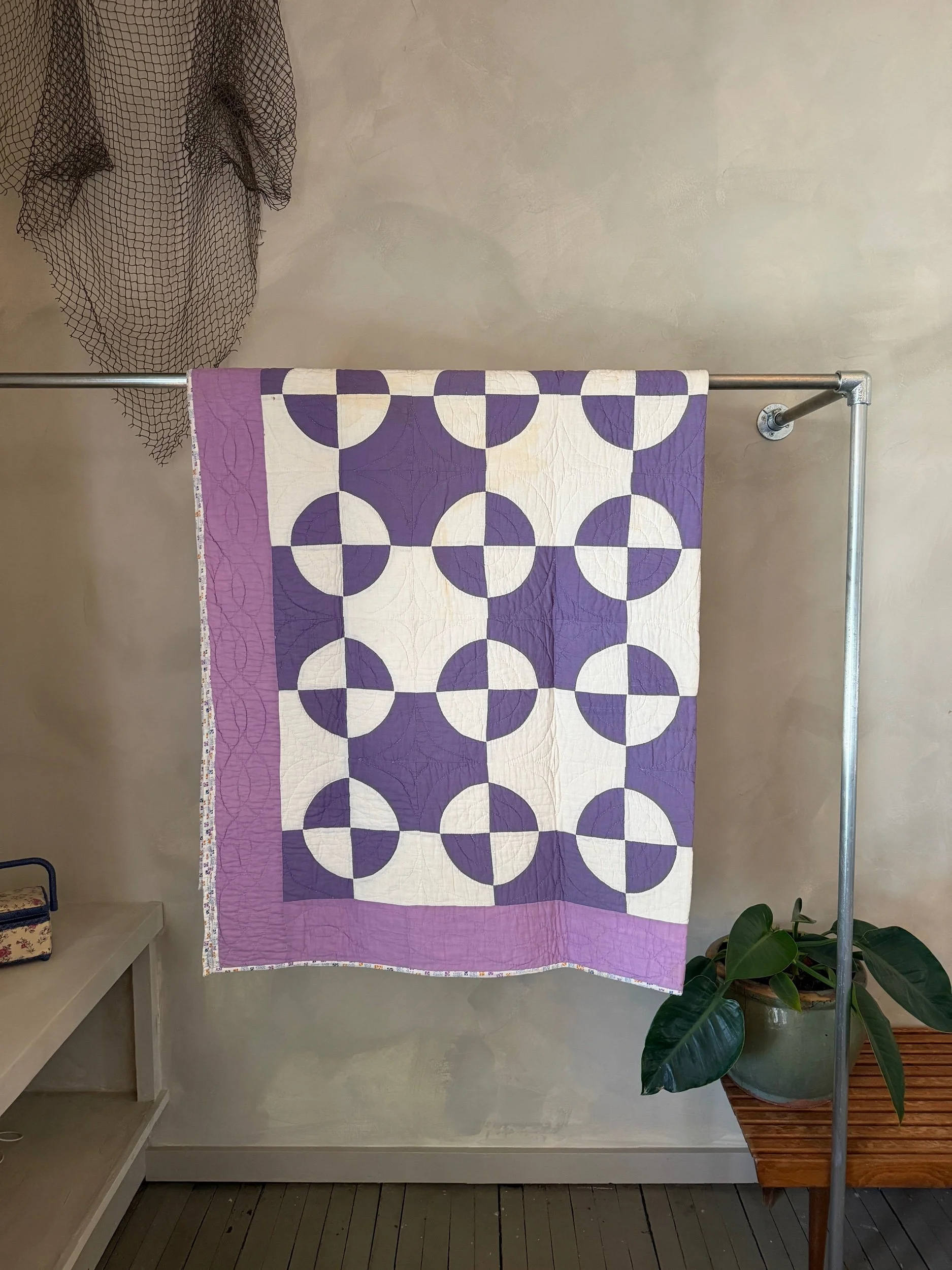 purple circles