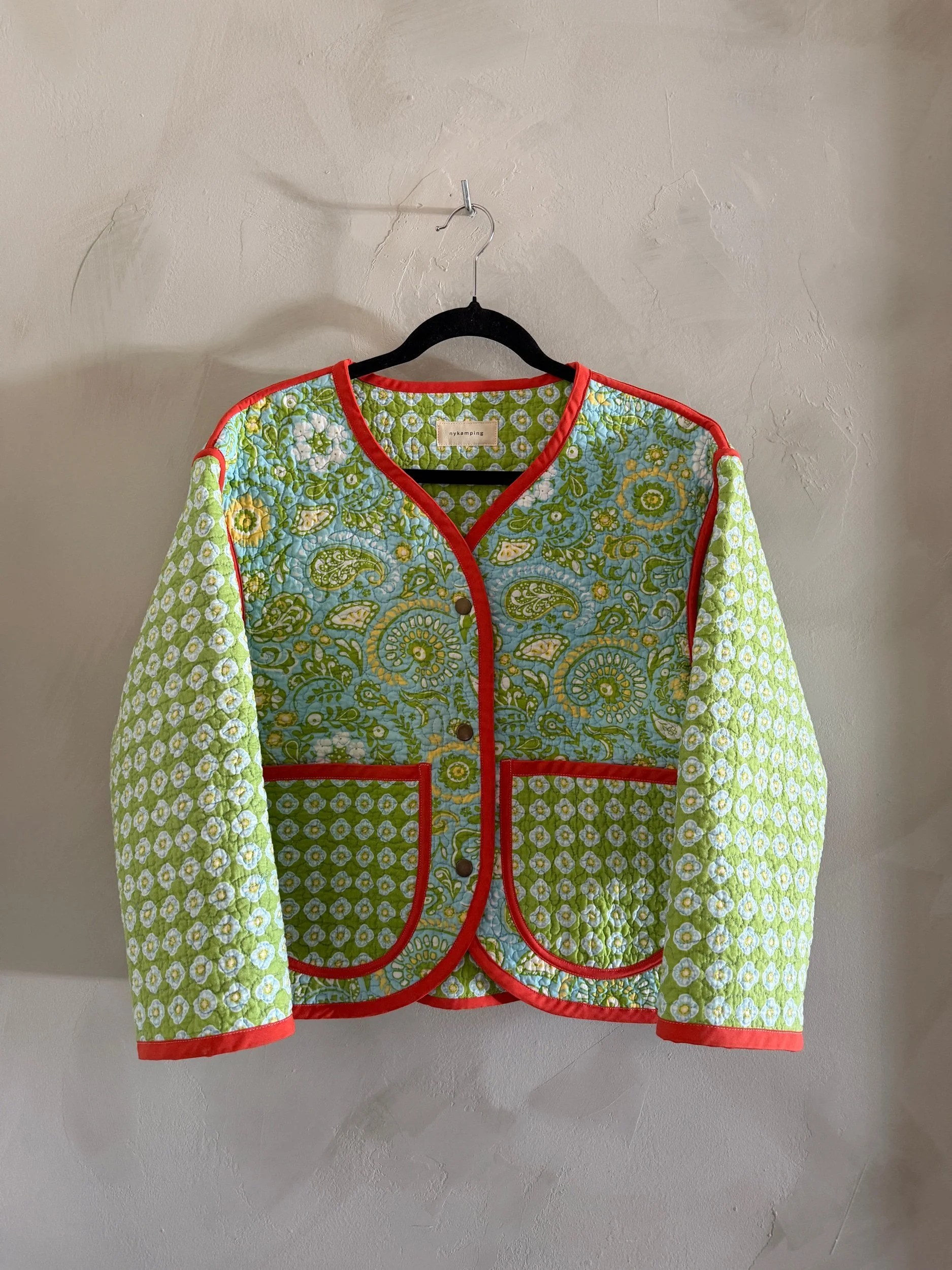 jacket in orange