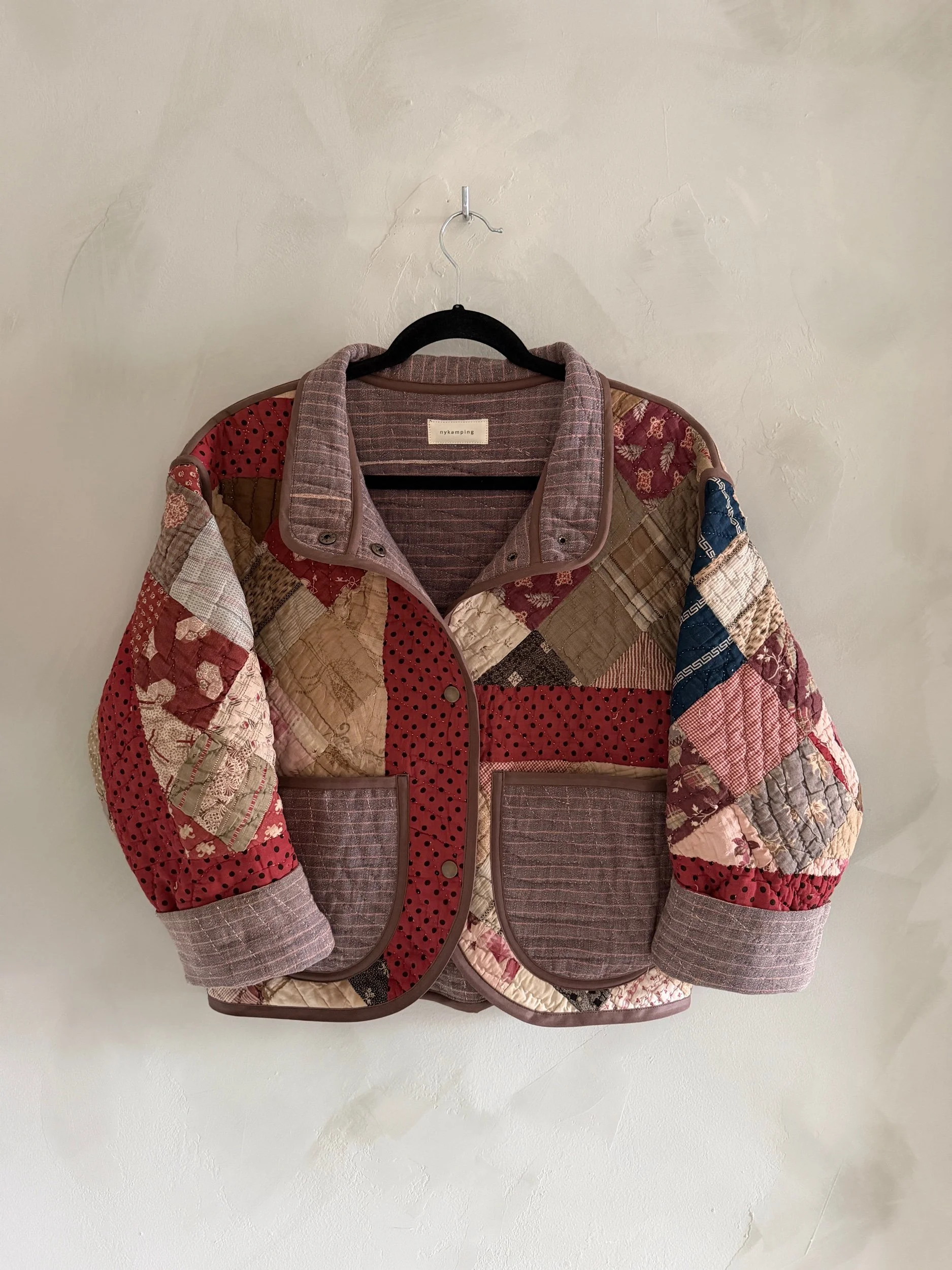 jacket in diamonds