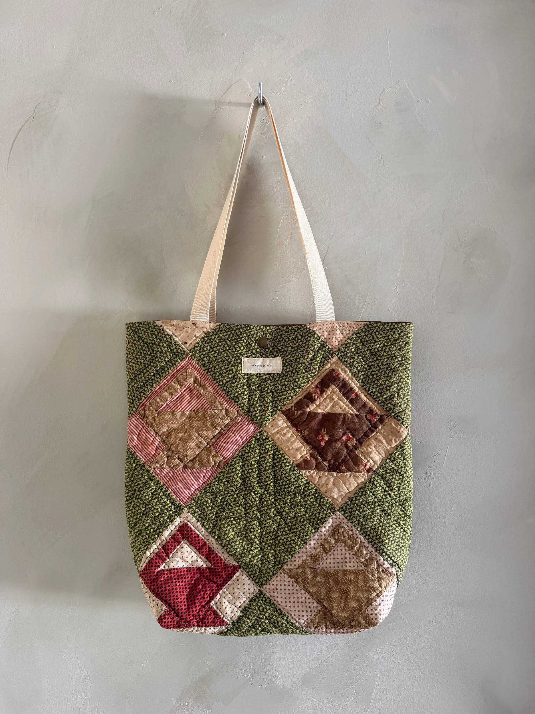 market bag in green