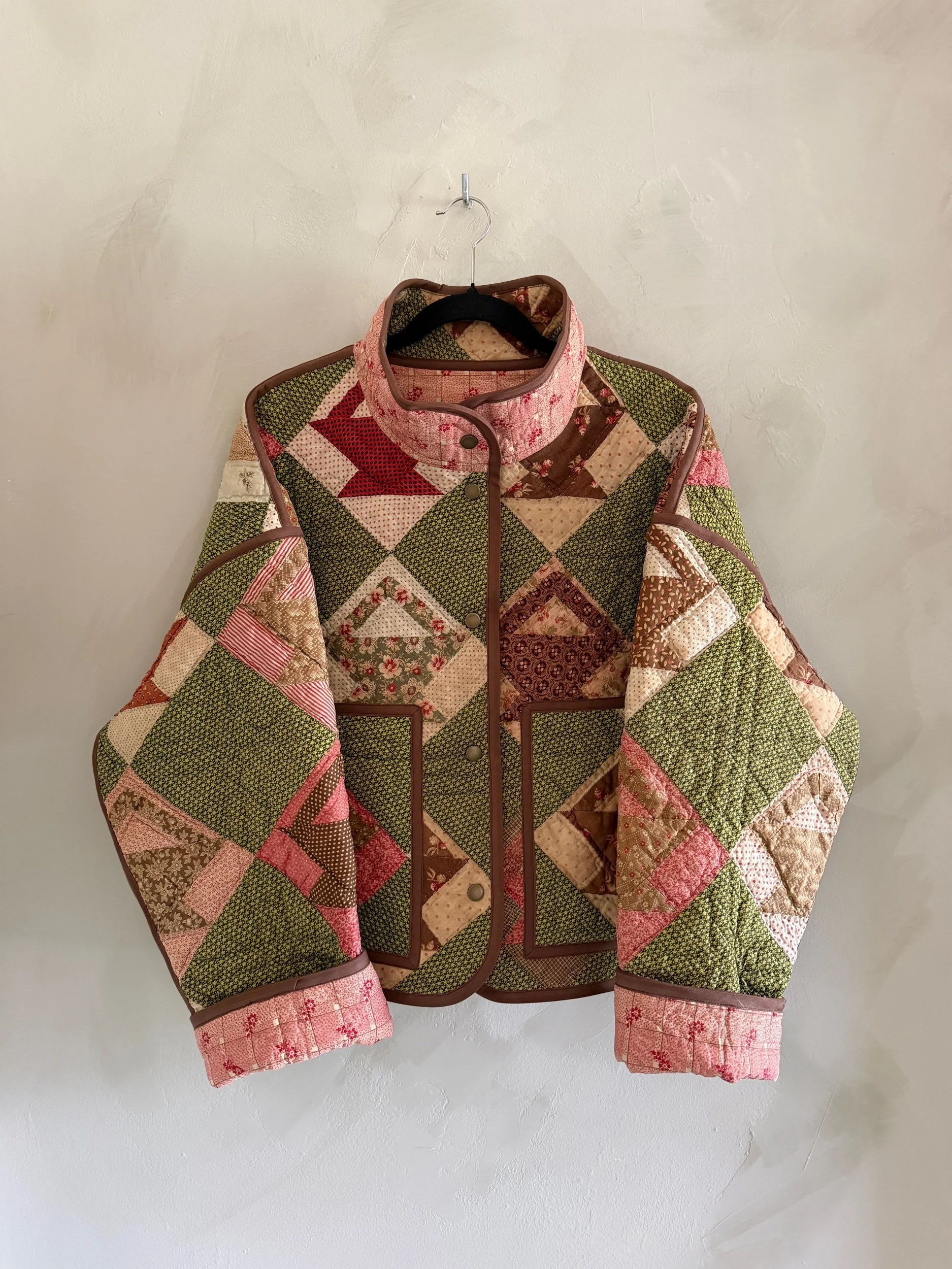 jacket in green