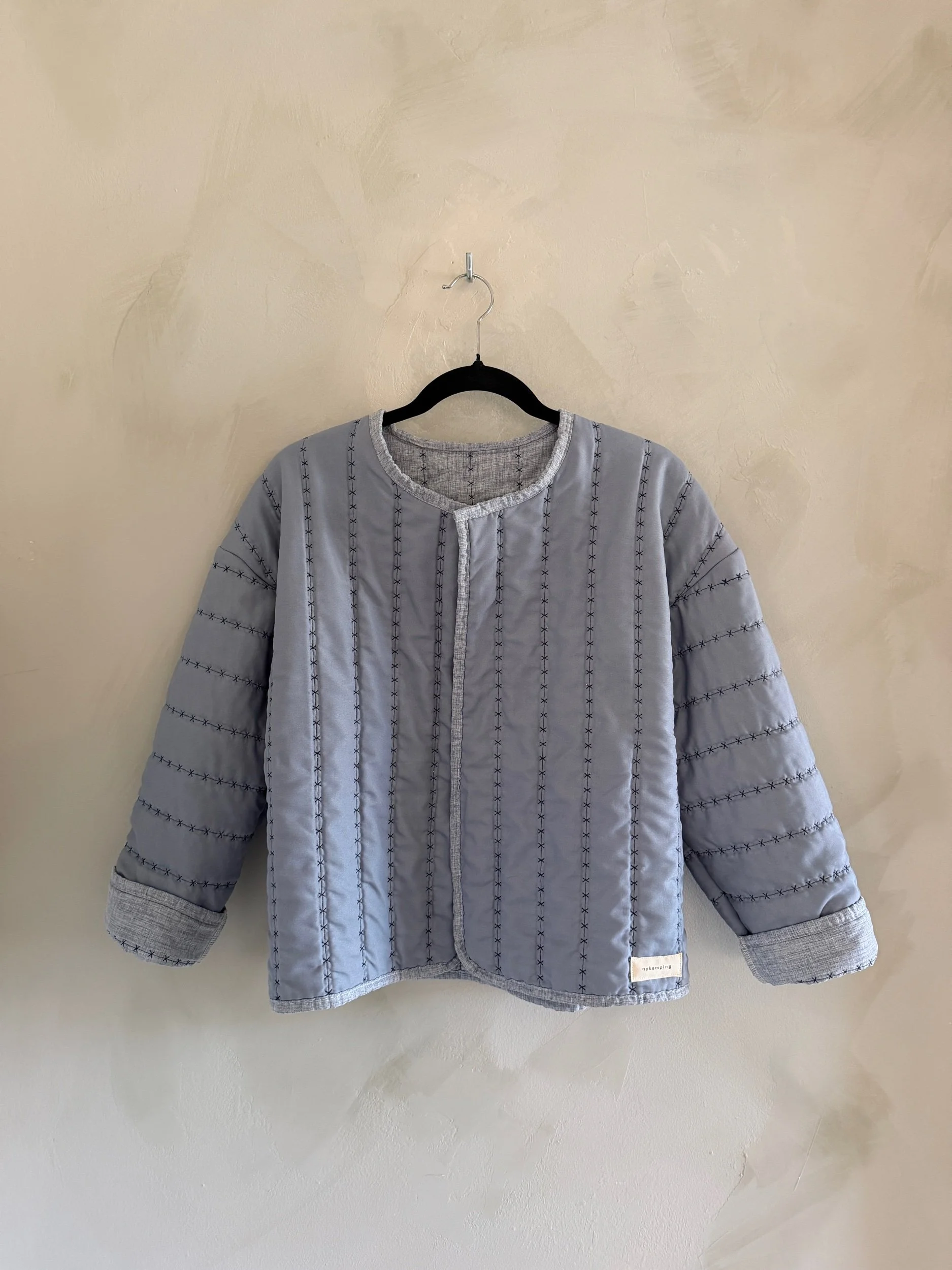 jacket in blue