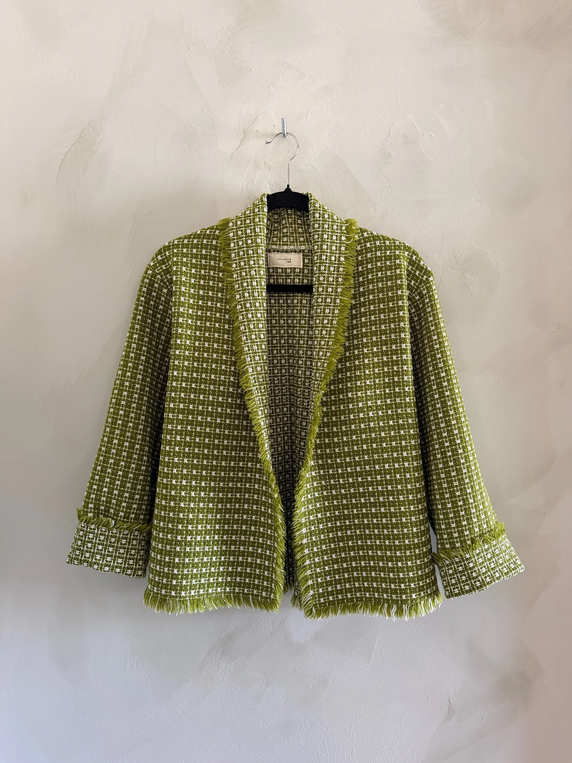 cardigan in green