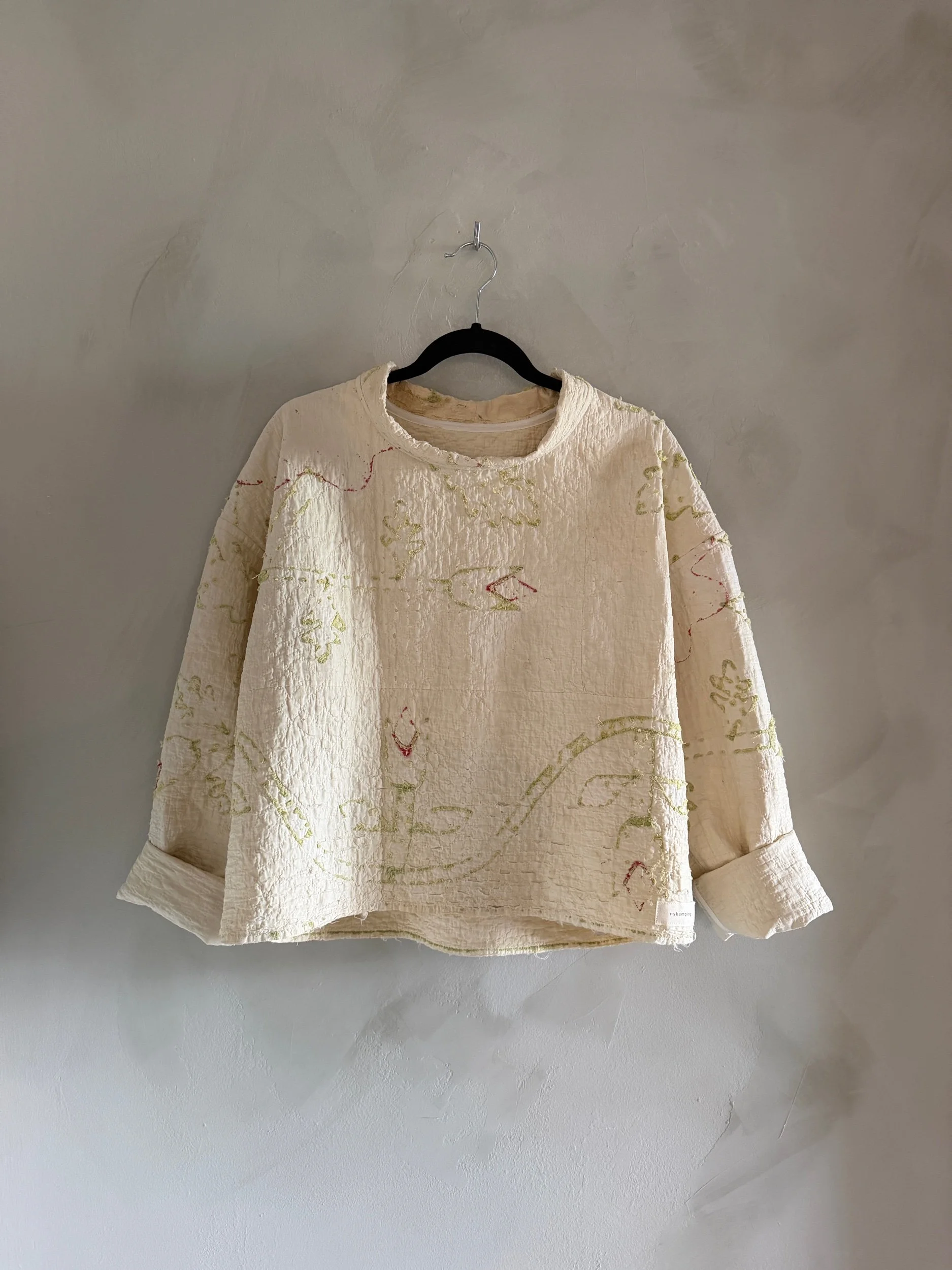 mockneck in cream