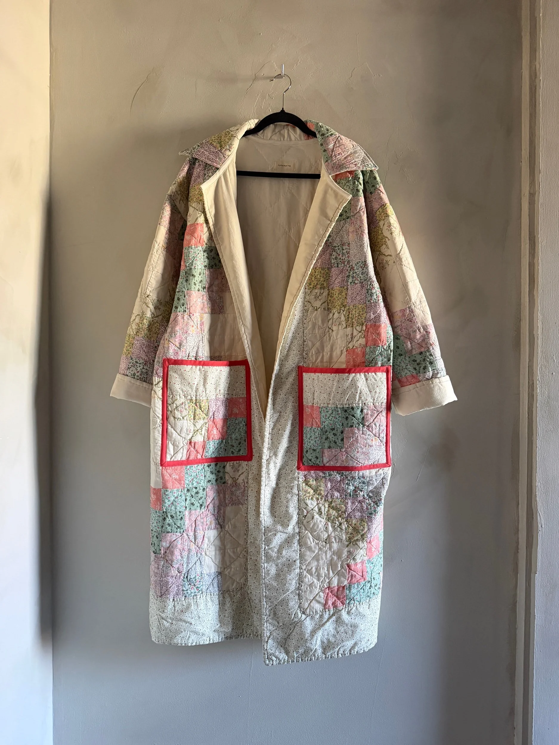 villager jacket in cream