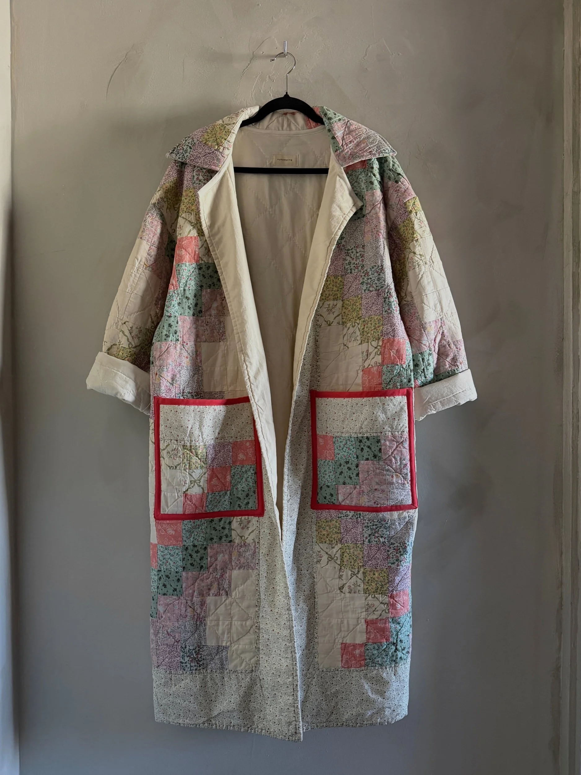 villager jacket in cream