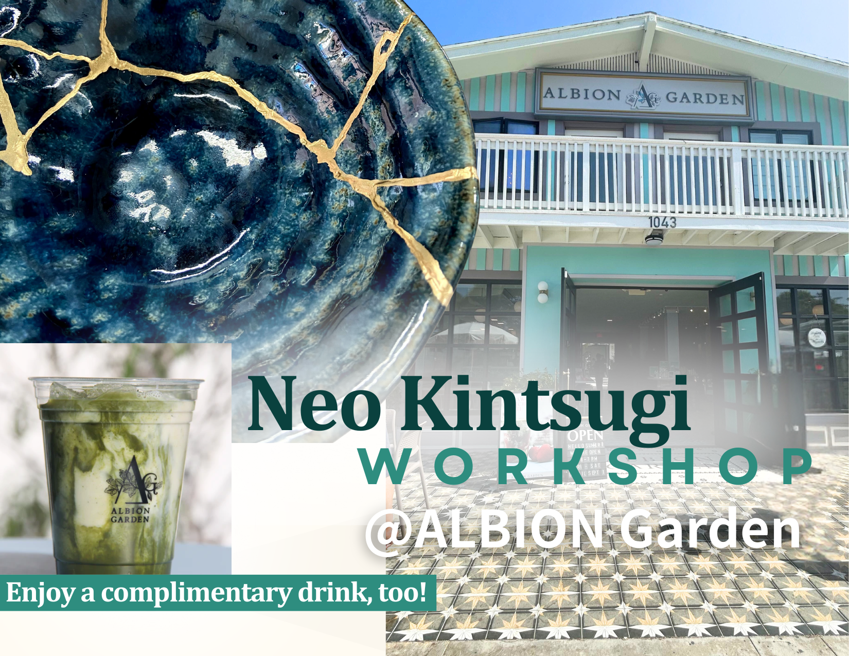 Neo Kintsugi at ALBION Garden