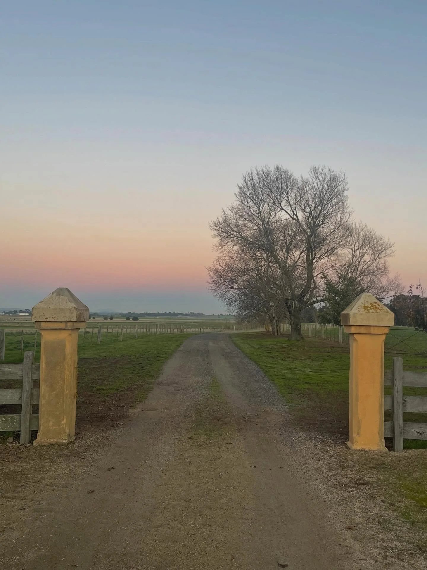 I just had to capture the gentle beauty of this evening.  Nature&rsquo;s colour palette is inspiring  to say the least and can take you into another dimension. 

Winter is such a beautiful time of year &mdash; weather dictating a slower pace - and ti