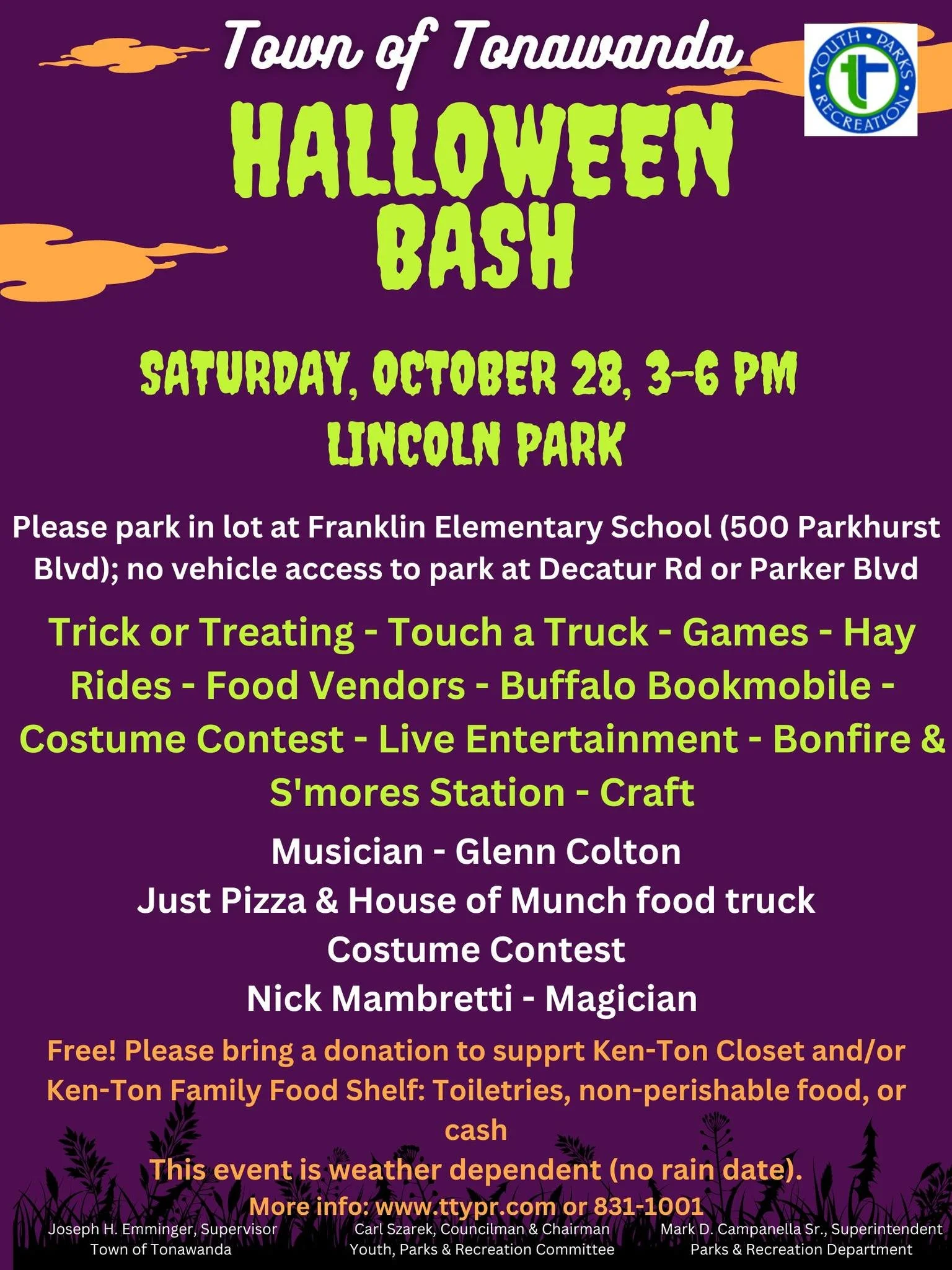 Town of Tonawanda Halloween Bash!