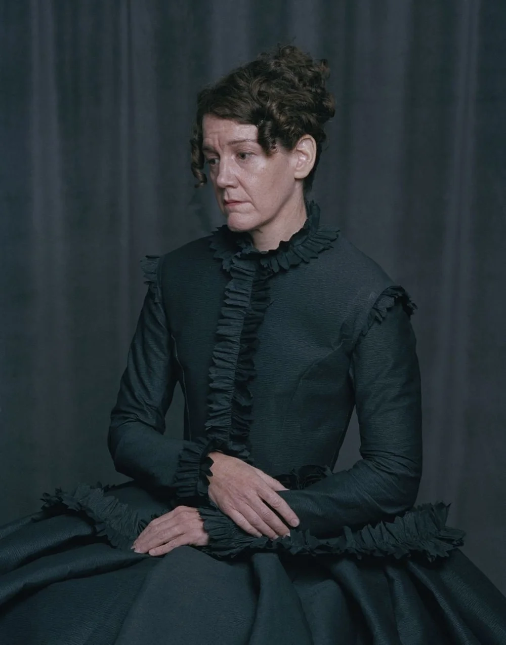 Martha McDonald in Death Be Kind installation