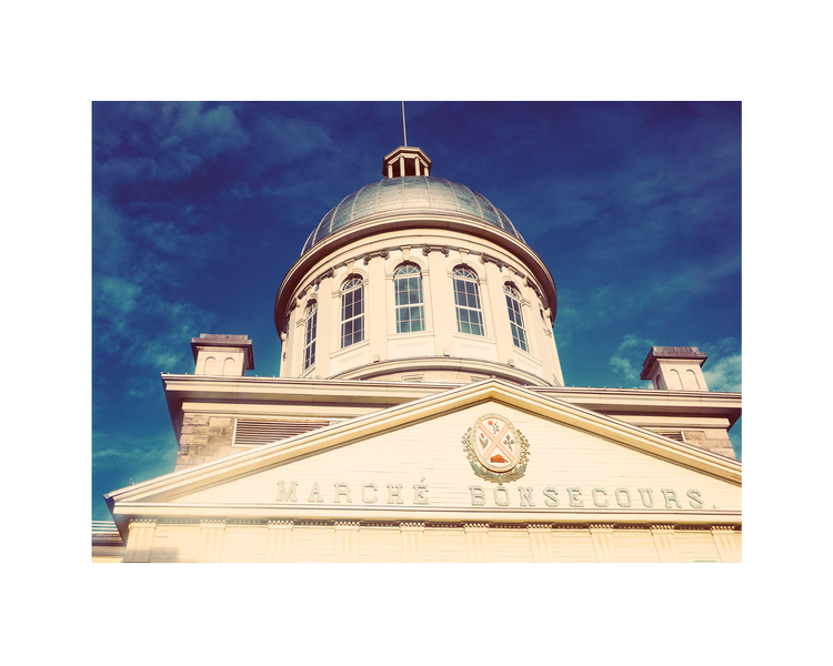 
Marche Bonsecours - Photography Print