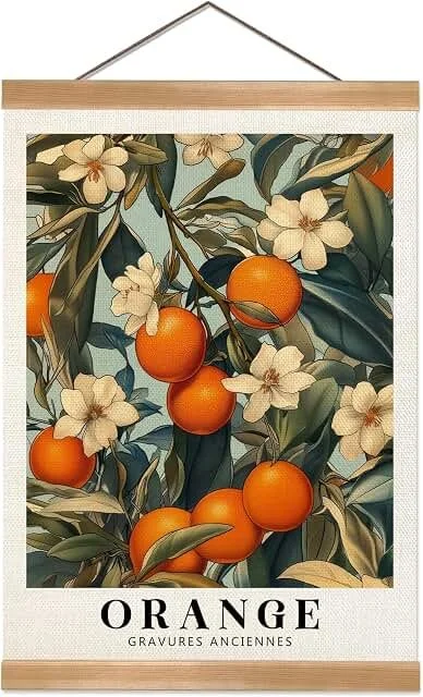 Farmhouse Orange Wall Art