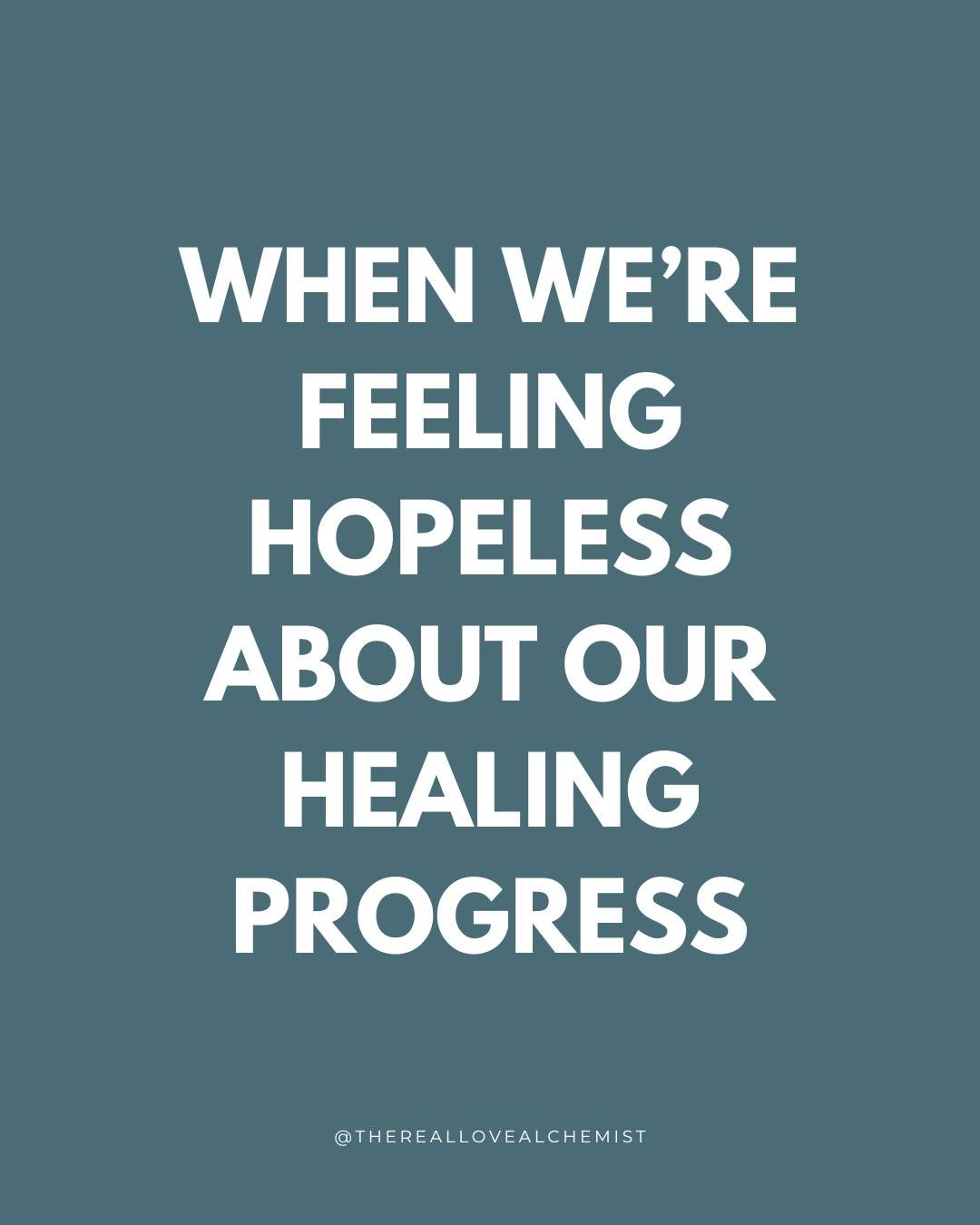 These emotions are likely from a time long ago when things really were hopeless, and we were powerless to change them. 🍂

Maybe we had caregivers who, no matter what we did, continued to hurt us in the same ways over and over again.

🔹The feelings 
