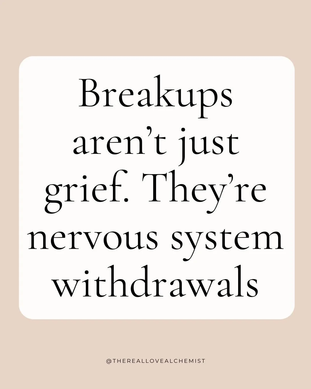 We don&rsquo;t just miss the person...we miss the pattern

❤️&zwj;🔥The emotional high of being noticed.

The pain of the silence that follows.

💡The way our whole system lights up, hoping this time it will be different.

That loop becomes addictive