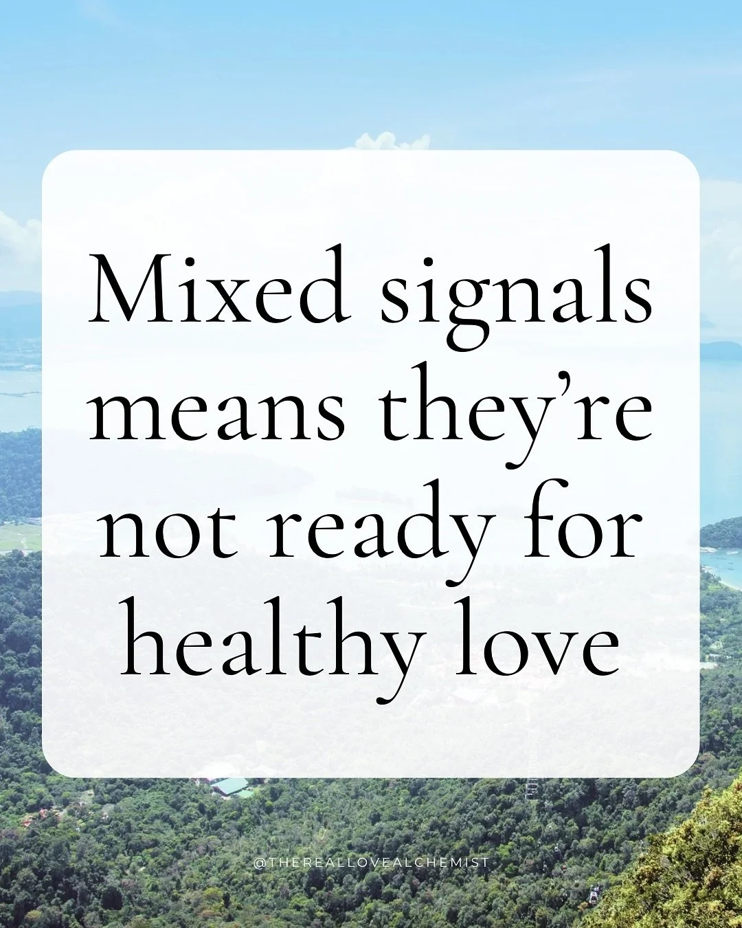 You&rsquo;re job is not to decode them, it&rsquo;s to honor your boundaries. 💫

#datingwithpurpose #mixedsignals #consciouslove #datingapp