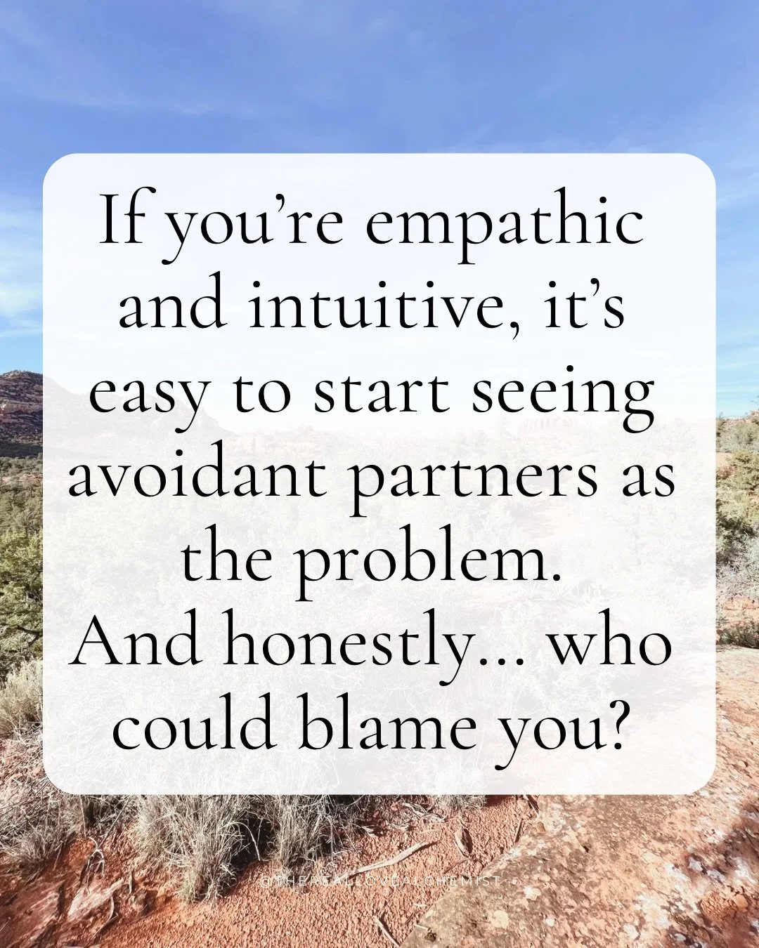 I used to see myself as the healthier one in relationships.

I was the one who wanted closeness.
The one who wanted to talk things through.
The one who cared, felt deeply, and tried.

So when I kept ending up with people who pulled away, shut down, o