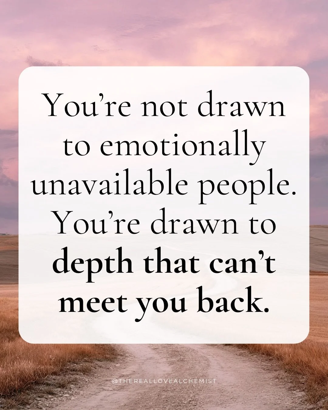 For a long time, I thought my pattern was just &ldquo;I keep choosing emotionally unavailable partners.&rdquo;

That was the story I told myself, and on the surface, it fit.

But when I started looking more honestly, I noticed something else.

I&rsqu