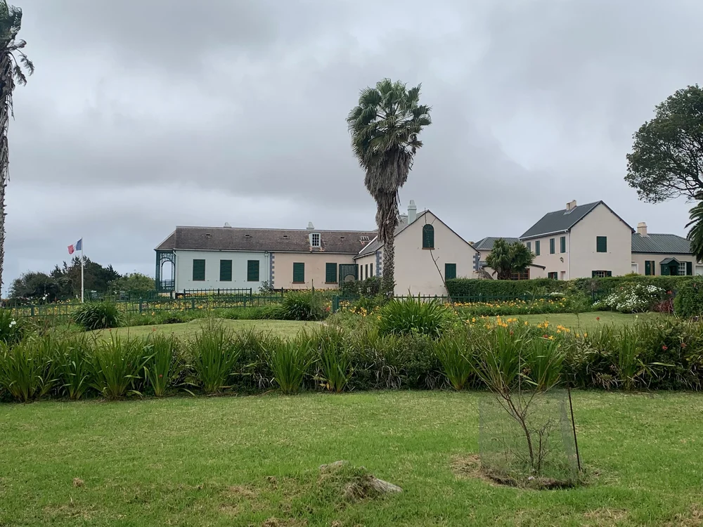 The house where Napoleon died.