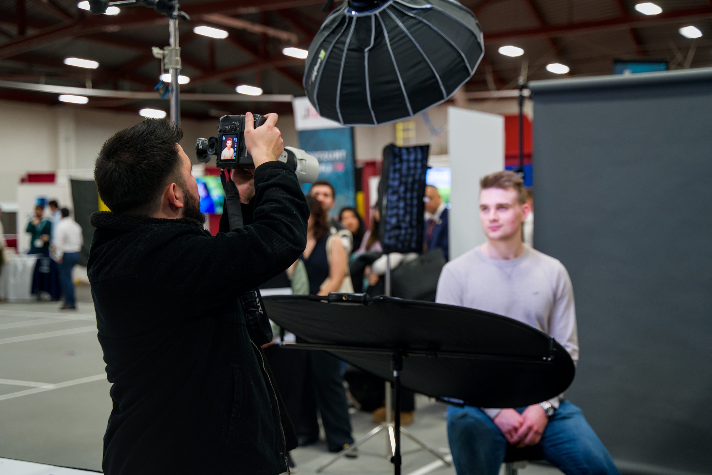 Professional photographer headshots