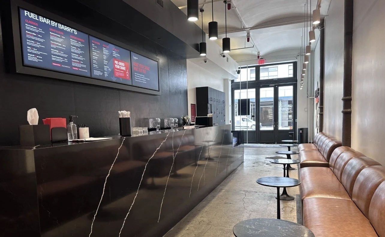 Barry's NYC — Fuel bar counter