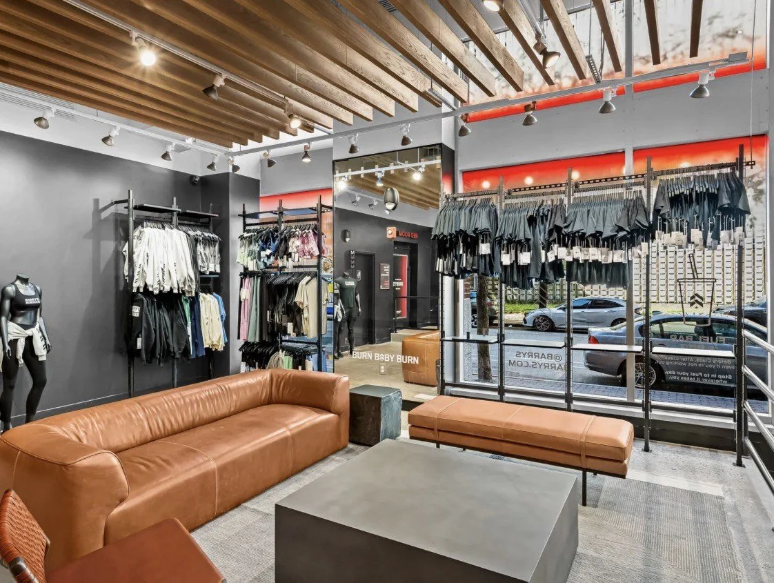 Barry's — Retail area
