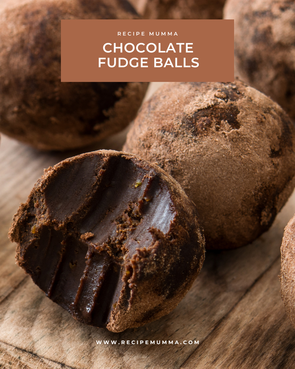 Chocolate Fudge Balls — Recipe Mumma