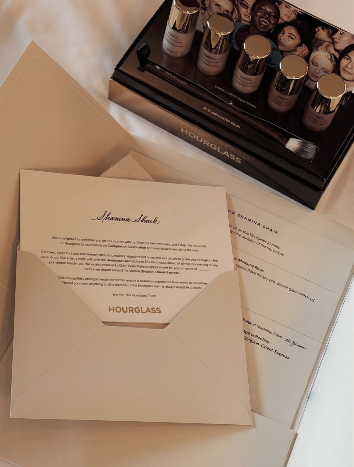 Hourglass Cosmetics x Belmond