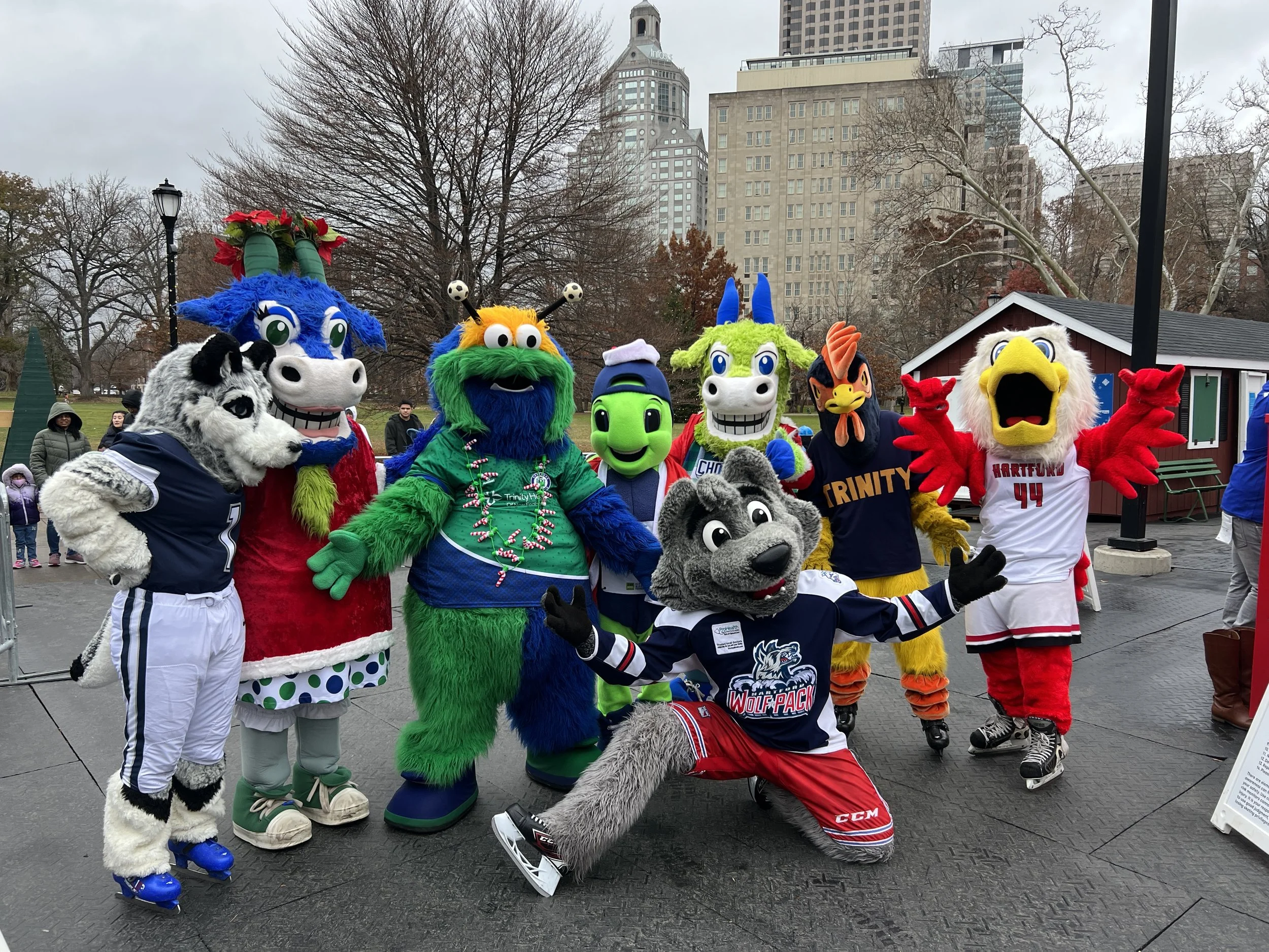 Chew Chew Visits Winterfest