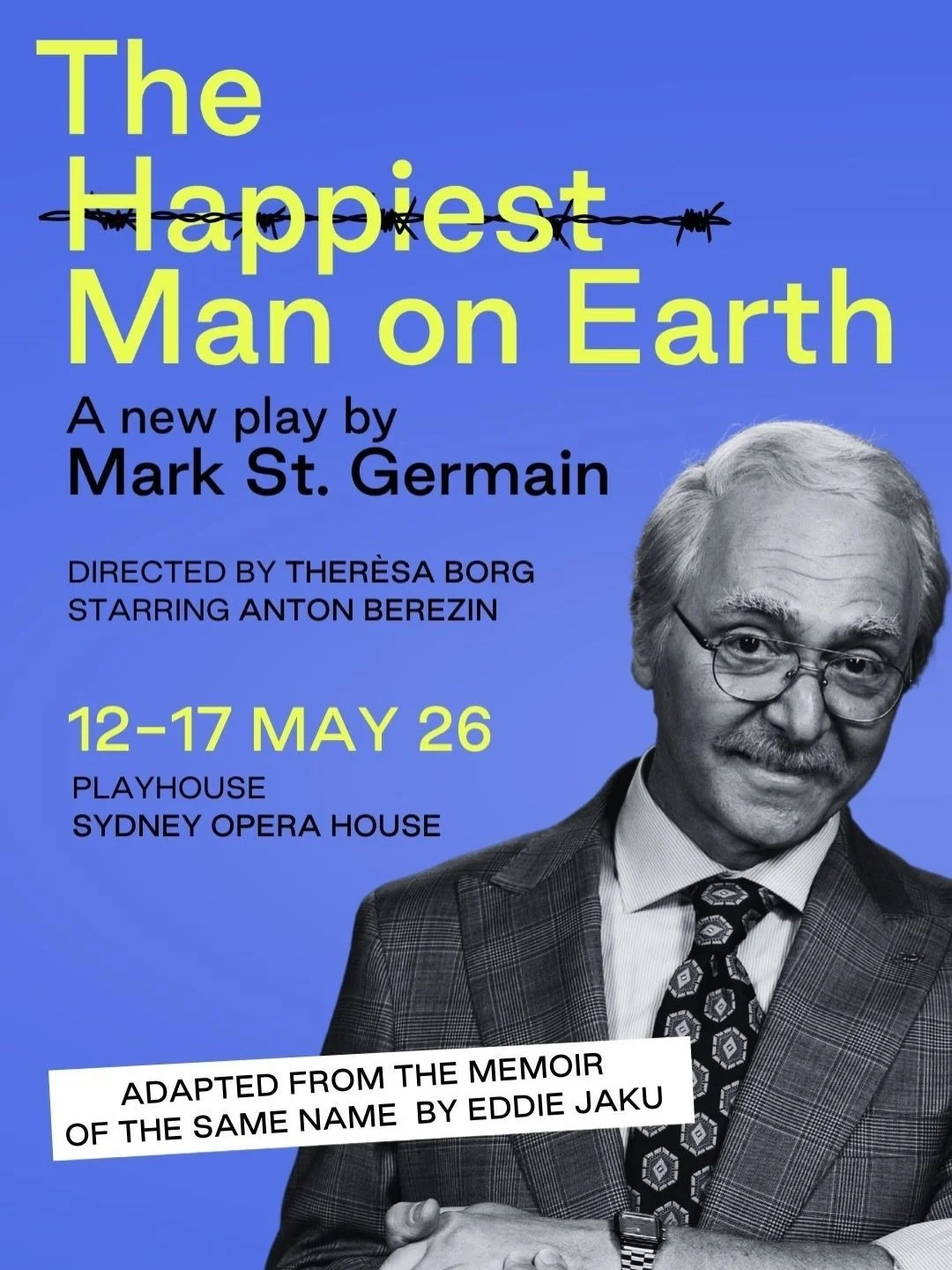 Every time my music is played at @sydneyoperahouse I get a bit emotional. This week especially with my first score for a play - a stage adaptation of international bestselling book &lsquo;The Happiest Man on Earth&rsquo; by beloved Holocaust survivor